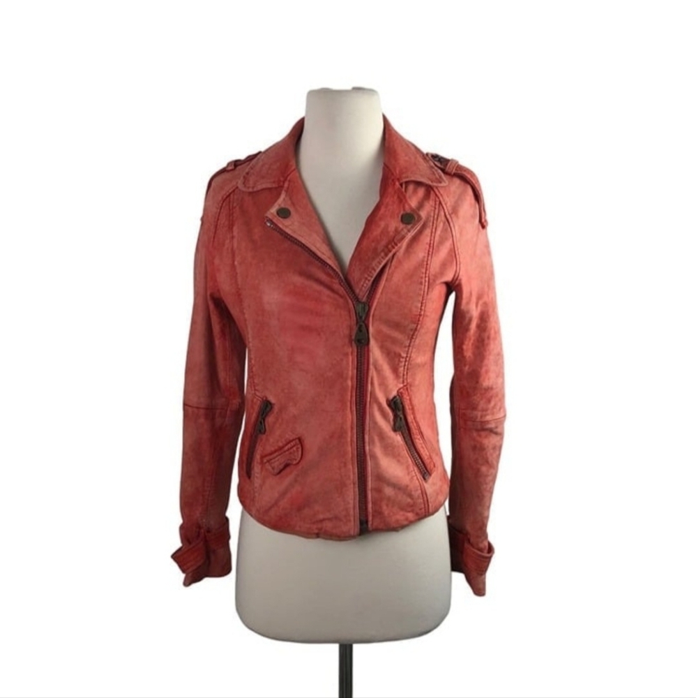 Doma Womens Genuine Exquisitely Soft Leather Jacket Size XS